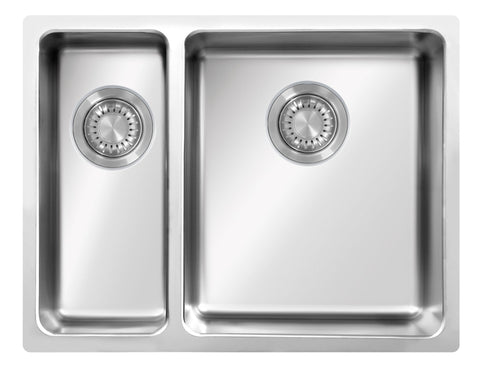 Ukinox Micro Series MU 340.70.30 Kitchen Sink, 570×440mm — Polished Stainless Steel