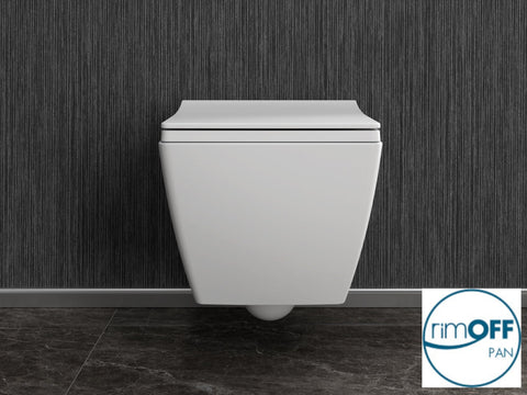 Alves Rimless Wall Hung Combined Bidet Toilet With Soft Close Seat - www.ultrabathroom.com