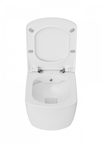 Elegance Rimless Wall Hung Combined Bidet Toilet With Soft Close Seat - www.ultrabathroom.com