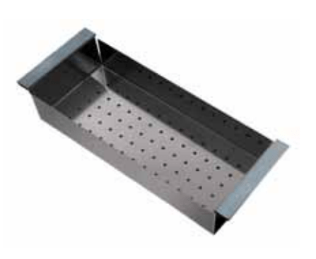 Handmade Stainless Steel Colander - CS396 Titanium - www.ultrabathroom.com