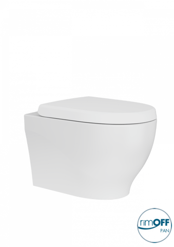 Mayor Rimless Wall Hung Combined Bidet Toilet With Soft Close Seat - www.ultrabathroom.com
