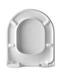 PREMIUM D SHAPE SOFT CLOSE TOILET SEAT, CLN01 - www.ultrabathroom.com