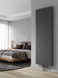 Reina Borda Vertical Steel Panel Radiator In Anthracite Finish - www.ultrabathroom.com