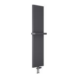 Reina Borda Vertical Steel Panel Radiator In Anthracite Finish - www.ultrabathroom.com