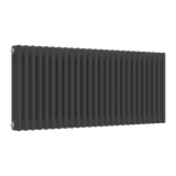 Reina Colona Horizontal 3 Column Radiator in Anthracite Finish - www.ultrabathroom.com