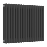 Reina Colona Horizontal 3 Column Radiator in Anthracite Finish - www.ultrabathroom.com
