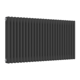 Reina Colona Horizontal 3 Column Radiator in Anthracite Finish - www.ultrabathroom.com