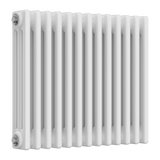 Reina Colona Horizontal 3 Column Radiator in White Finish - www.ultrabathroom.com