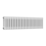 Reina Colona Horizontal 3 Column Radiator in White Finish - www.ultrabathroom.com