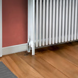 Reina Colona Horizontal 3 Column Radiator in White Finish - www.ultrabathroom.com