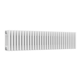 Reina Colona Horizontal 4 Column Radiators In White Finish - www.ultrabathroom.com
