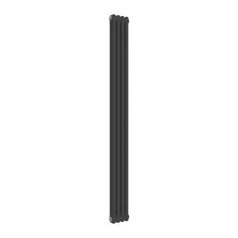 Reina Colona Vertical Column Radiator In Anthracite Finish - www.ultrabathroom.com