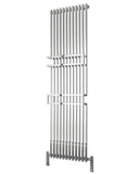 Reina Grande Vertical Designer Steel Radiator In Chrome Finish - www.ultrabathroom.com