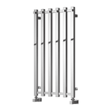 Reina Todi Vertical Designer Towel Rail in Chrome Finish - www.ultrabathroom.com