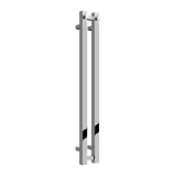 Reina Todi Vertical Designer Towel Rail in Chrome Finish - www.ultrabathroom.com