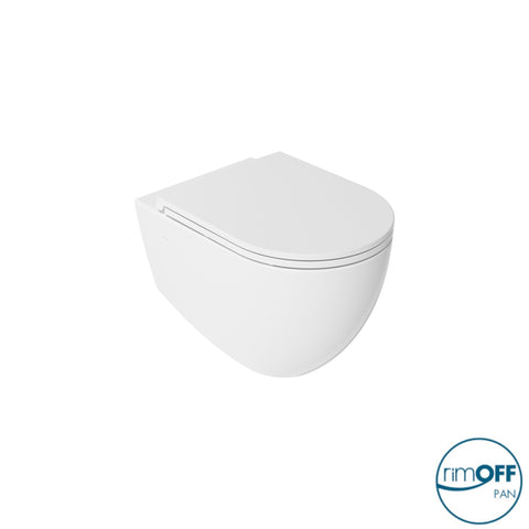 Rocco Rimless Wall Hung Combined Bidet Toilet with Soft Close Seat - www.ultrabathroom.com