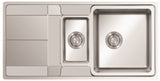 Ukinox Assos AS 1000.500.15 Kitchen Sink, 1000×500mm — Polished Stainless Steel - www.ultrabathroom.com