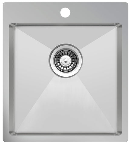Ukinox Tenline TNL 450.505 Kitchen Sink, 450Γ505mm β Polished Stainless Steel - www.ultrabathroom.com