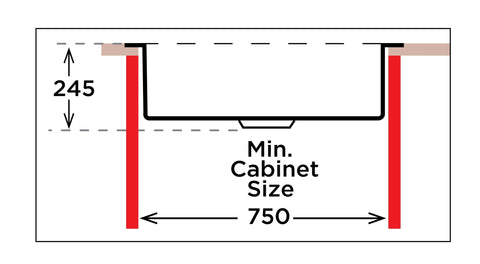 Ukinox Workstation WSD 790 Kitchen Sink, 790Γ482mm β Polished Stainless Steel - www.ultrabathroom.com