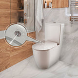 Franco Closed Couple Combined Bidet Toilet With Soft Close Seat