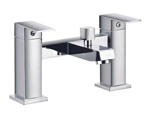 Arda Bath Shower Mixer Tap With Kit Including Shower Hose and Handset - www.ultrabathroom.com