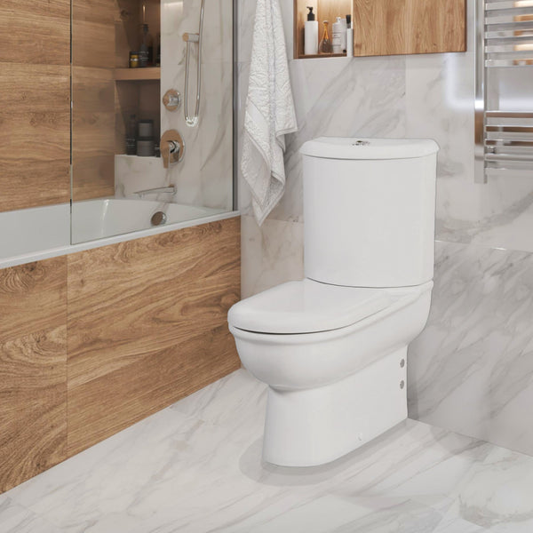 Vaso Bidet Combinato Per Anziani E Disabili H 49 Con Scarico Pavimento | Leroy Merlin - Foto 5