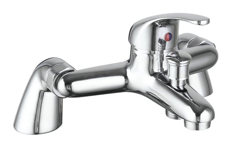 Classic Bath Shower Mixer Tap With Kit Including Shower Hose and Handset - www.ultrabathroom.com