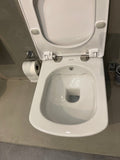 Elegance Rimless Wall Hung Combined Bidet Toilet With Soft Close Seat - www.ultrabathroom.com