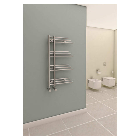 Energy Denver Designer Towel Rail / Radiator in Polished Chrome Finish - www.ultrabathroom.com