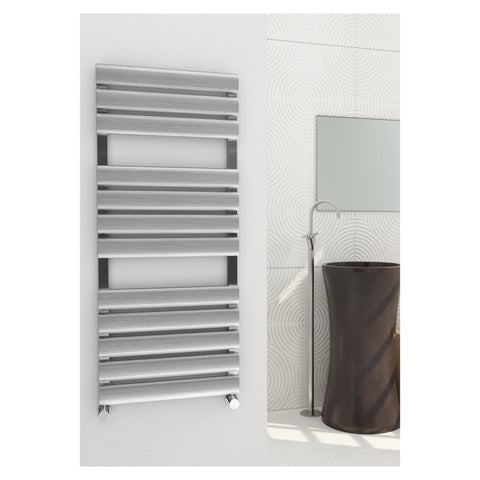Energy Maryland Aluminium Towel Rail White / Polished / Anthracite - www.ultrabathroom.com