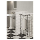 Reina Alicia 952mm x 479mm Chrome Finish Traditional Radiator - www.ultrabathroom.com