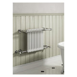 Reina Camden Horizontal Chrome Finish Traditional Radiator - www.ultrabathroom.com