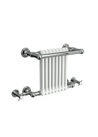 Reina Camden Horizontal Chrome Finish Traditional Radiator - www.ultrabathroom.com