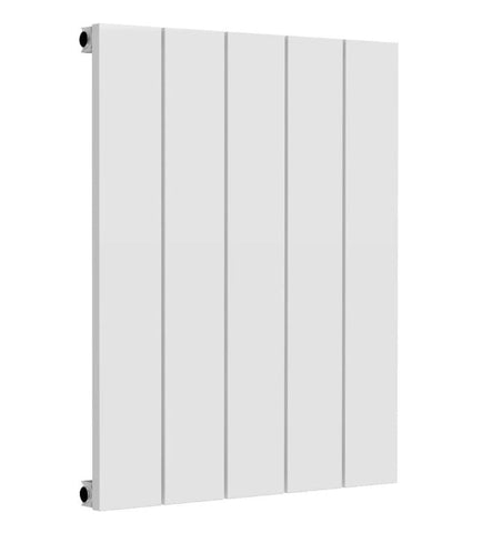 Reina Casina Horizontal Double Panel White / Anthracite Finish Aluminium Designer Radiator - www.ultrabathroom.com