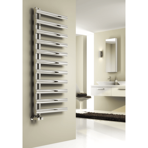 Reina Cavo Polished / Satin Finish Stainless Steel Designer Towel Rail - www.ultrabathroom.com