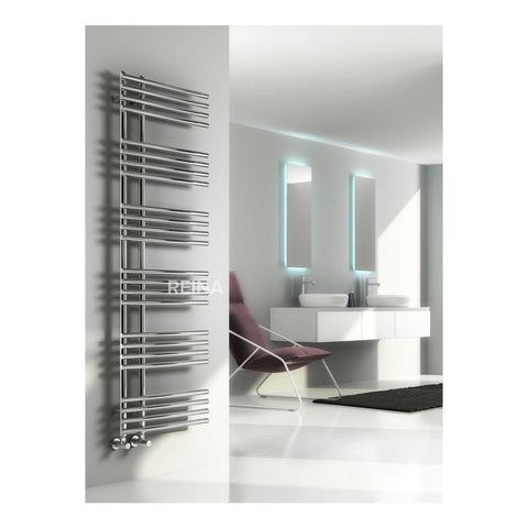 Reina Elisa Chrome Finish Designer Towel Rail - www.ultrabathroom.com