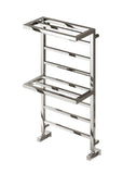 Reina Elvina 2 Vertical Designer Towel Rail in Chrome Finish - www.ultrabathroom.com