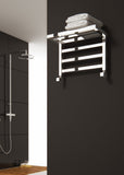 Reina Elvina Vertical Designer Towel Rail in Chrome Finish - www.ultrabathroom.com