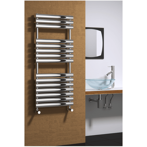 Reina Helin Polished Finish Stainless Steel Designer Towel Rail - www.ultrabathroom.com
