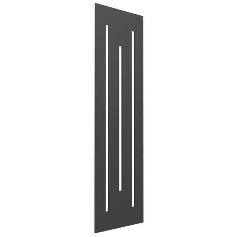Reina Line Vertical Panel Designer Radiator in Anthracite Finish - www.ultrabathroom.com