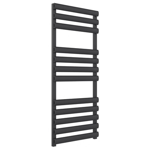 Reina Veroli Vertical Aluminium Designer Towel Rails in Anthracite Finish - www.ultrabathroom.com