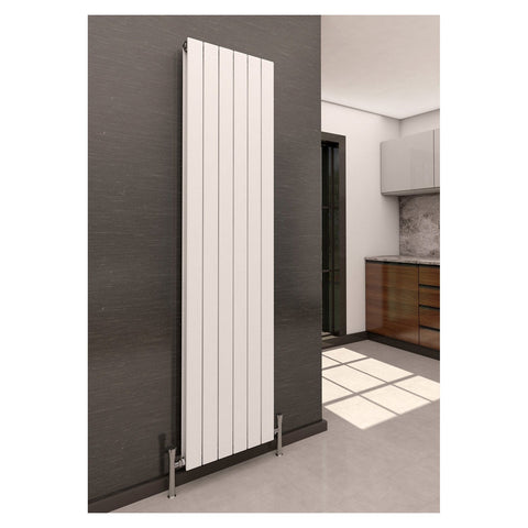 Sanica Vigo Designer Vertical Radiators in White / Anthracite - www.ultrabathroom.com