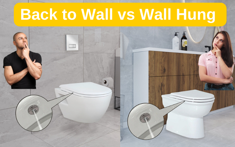 Back-to-Wall vs. Wall-Hung Toilets: A Comparative Guide