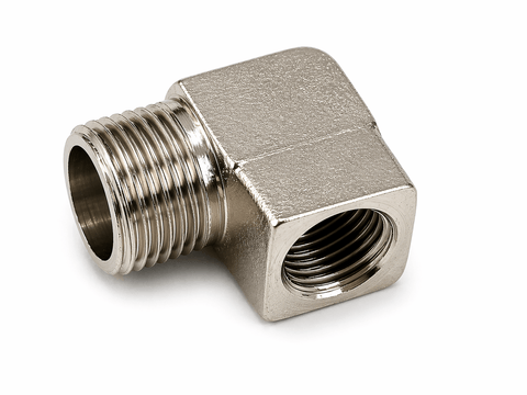 90° Elbow Connector 12mm for Toilet Bidet Connection - Metal - www.ultrabathroom.com