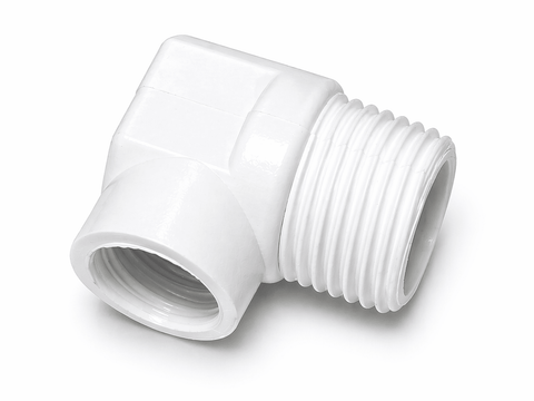 90° Elbow Connector 12mm for Toilet Bidet Connection - Plastic - www.ultrabathroom.com