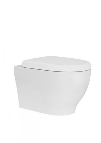 Mayor Rimless Wall Hung Combined Bidet Toilet With Soft Close Seat