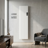 Reina Maia Vertical Electric Radiator - White