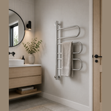 Reina Orne Dry Electric Heated Towel Rail - Polished