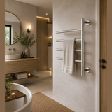 Reina Rance Dry Electric Heated Towel Rail - Polished