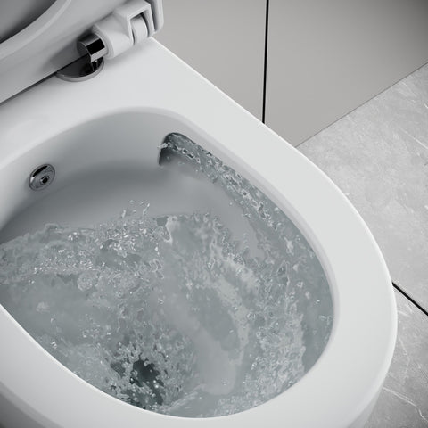 Rocco Vortex Wall Hung Combined Bidet Toilet With Soft Close Seat - www.ultrabathroom.com